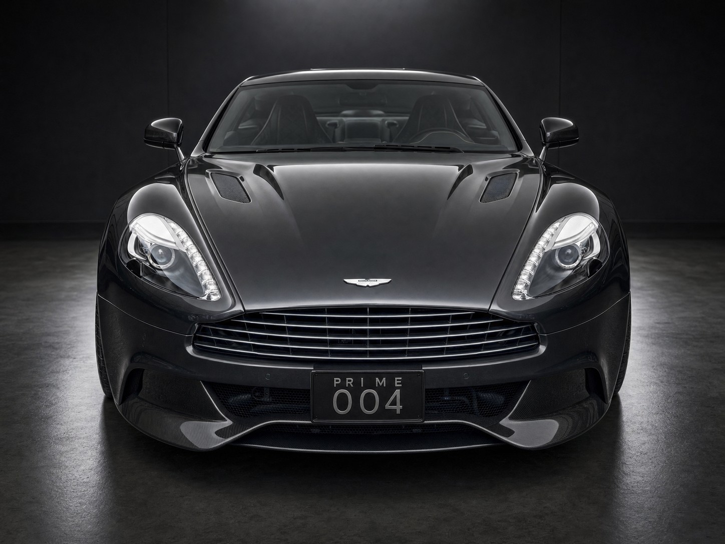 Aston Martin Vanquish — front view