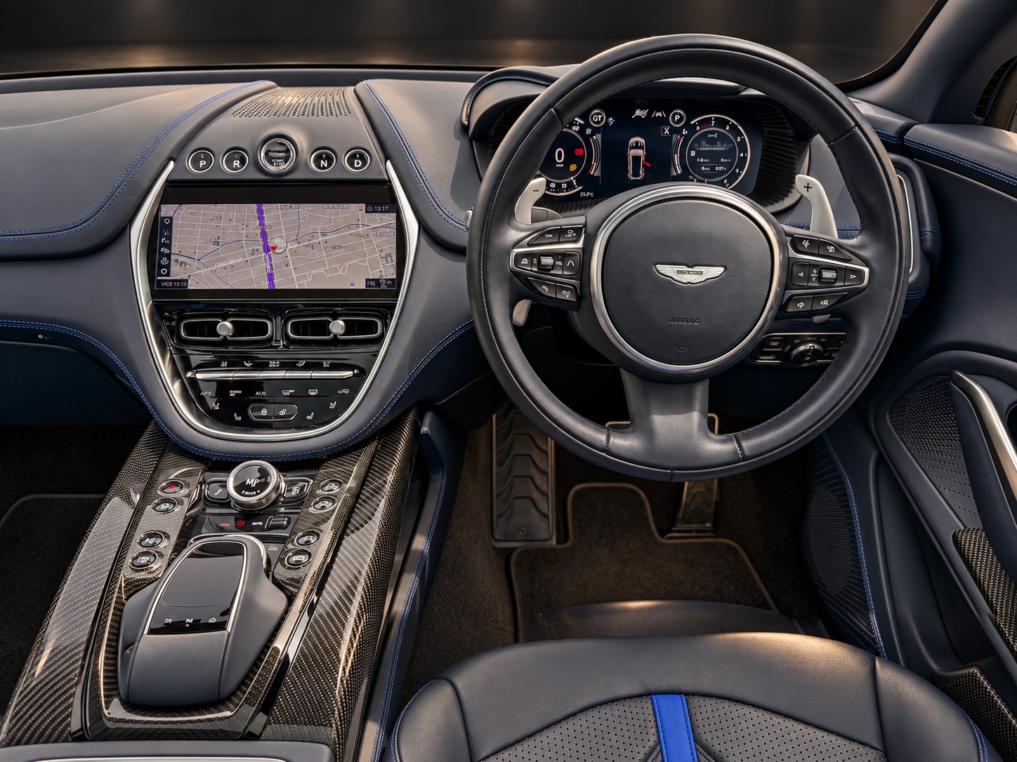 Aston Martin DBX707 — interior detail